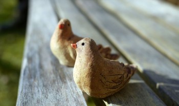 keramika figurky ptáčci