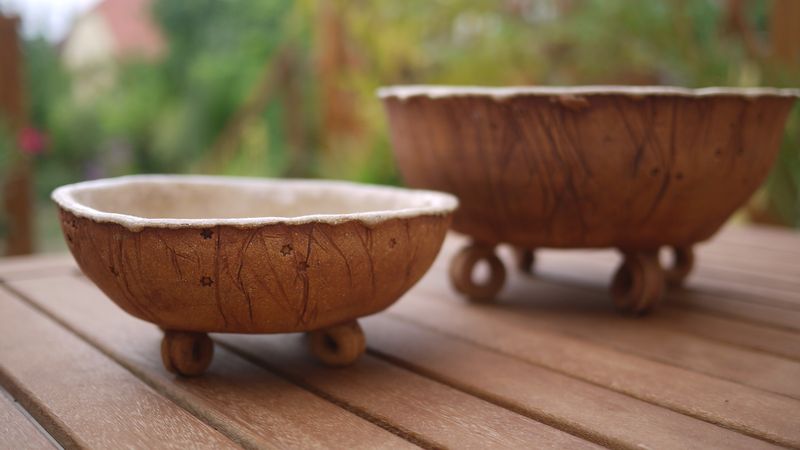 Lucie Polanská keramika pro dům a zahradu - bonsai miska malá 3