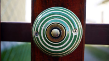 keramické zvonkové tlačítko klasik zelený Nikilu Lucie Polanská 2
